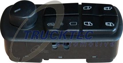 Trucktec Automotive 01.42.161 - Выключатель, стеклоподъемник autodif.ru