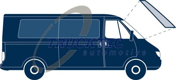 Trucktec Automotive 01.50.018 - Прокладка, ветровое стекло autodif.ru