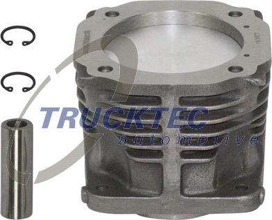 Trucktec Automotive 01.15.018 - р/к компрессора (гильза+поршень) !(м) d90 воздушн. охл. \MB ОМ401/402/403/MAN autodif.ru