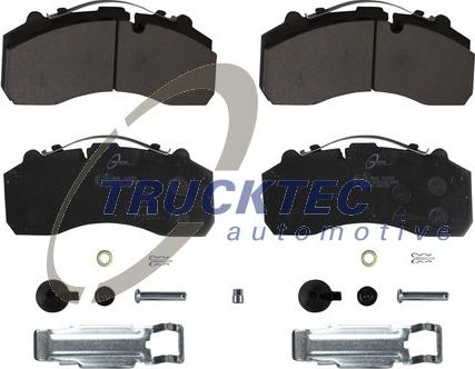 Trucktec Automotive 01.35.211 - Тормозные колодки, дисковые, комплект autodif.ru