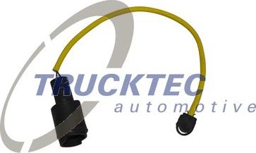 Trucktec Automotive 08.34.004 - Сигнализатор, износ тормозных колодок autodif.ru