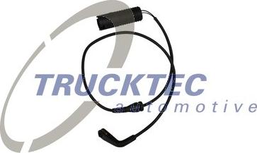 Trucktec Automotive 08.34.011 - Сигнализатор, износ тормозных колодок autodif.ru