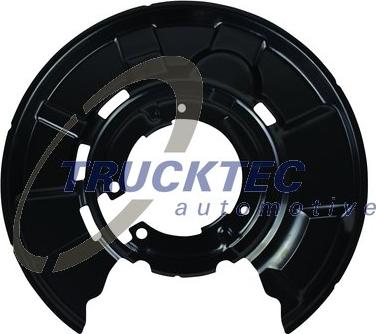 Trucktec Automotive 08.35.194 - Отражатель, защита, тормозной диск autodif.ru