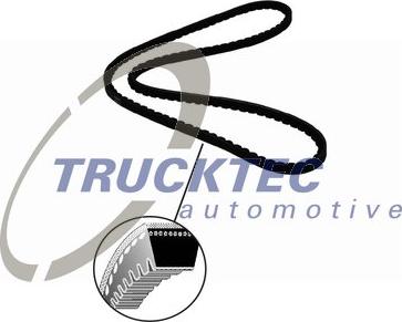 Trucktec Automotive 08.19.098 - Клиновой ремень, поперечные рёбра autodif.ru
