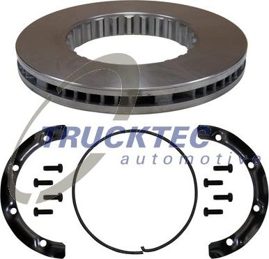 Trucktec Automotive 03.35.046 - Тормозной диск autodif.ru