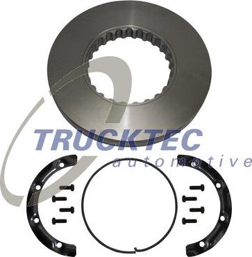 Trucktec Automotive 03.35.042 - Тормозной диск autodif.ru