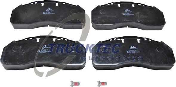 Trucktec Automotive 03.35.037 - Тормозные колодки, дисковые, комплект autodif.ru
