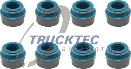 Trucktec Automotive 02.43.008 - Уплотнительное кольцо, стержень клапана autodif.ru