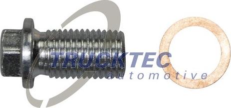 Trucktec Automotive 02.43.264 - Резьбовая пробка, масляный поддон autodif.ru