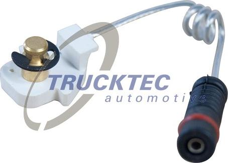 Trucktec Automotive 02.42.043 - Сигнализатор, износ тормозных колодок autodif.ru