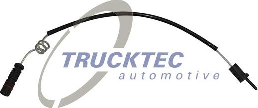 Trucktec Automotive 02.42.287 - Сигнализатор, износ тормозных колодок autodif.ru