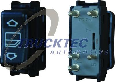 Trucktec Automotive 02.58.021 - Выключатель, стеклоподъемник autodif.ru