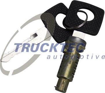Trucktec Automotive 02.53.072 - Личинка замка двери с двумя ключами MB Actros/Atego/Antos (670 760 0205) Trucktec autodif.ru