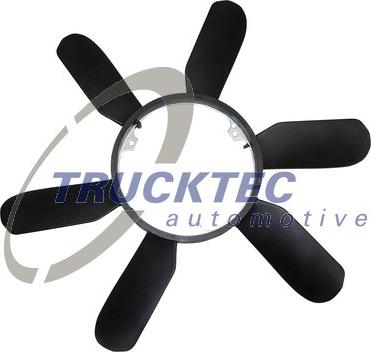 Trucktec Automotive 02.19.043 - Крыльчатка вентилятора, охлаждение двигателя autodif.ru