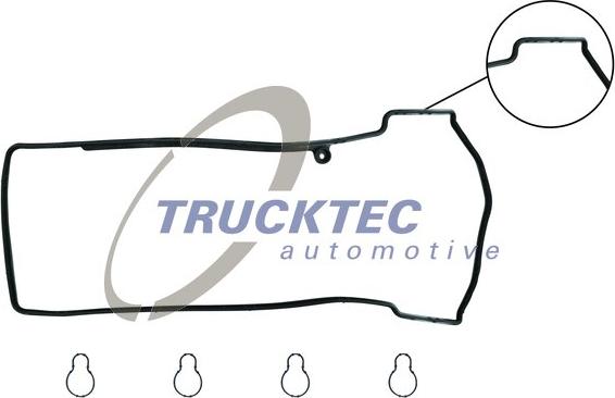 Trucktec Automotive 02.10.119 - Комплект прокладок, крышка головки цилиндра autodif.ru