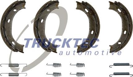 Trucktec Automotive 02.35.051 - Комплект тормозов, ручник, парковка autodif.ru