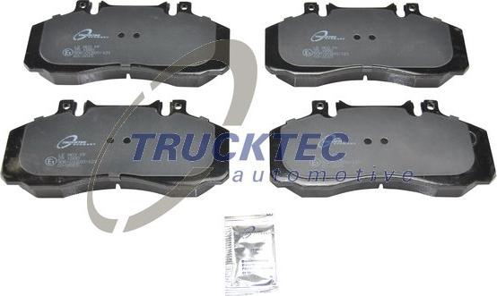 Trucktec Automotive 02.35.146 - Тормозные колодки, дисковые, комплект autodif.ru