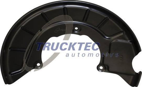 Trucktec Automotive 07.35.339 - Отражатель, защита, тормозной диск autodif.ru