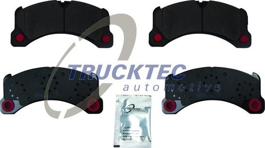 Trucktec Automotive 07.35.282 - Тормозные колодки, дисковые, комплект autodif.ru