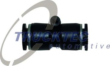 Trucktec Automotive 83.14.012 - соединитель прямой для трубок D12-D12 !(пл) не для торм.системы \ autodif.ru