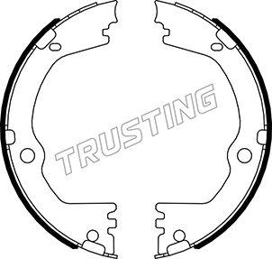 Trusting 046.232 - Комплект тормозов, ручник, парковка autodif.ru