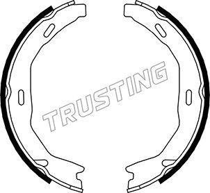 Trusting 052.132 - Комплект тормозов, ручник, парковка autodif.ru