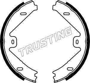 Trusting 052.137 - Комплект тормозов, ручник, парковка autodif.ru