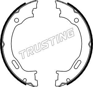Trusting 052.129 - Комплект тормозов, ручник, парковка autodif.ru