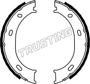 Trusting 052.126 - Комплект тормозов, ручник, парковка autodif.ru