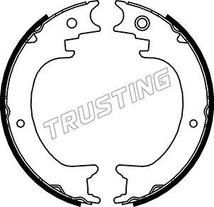 Trusting 110.339 - Комплект тормозов, ручник, парковка autodif.ru