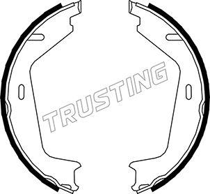 Trusting 127.273 - Комплект тормозов, ручник, парковка autodif.ru