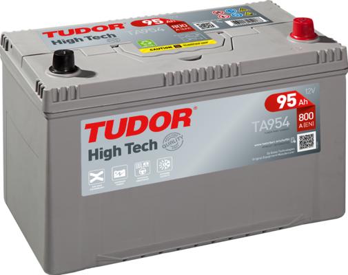 Tudor TA954 - Стартерная аккумуляторная батарея, АКБ autodif.ru
