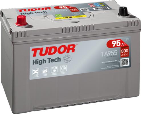 Tudor TA955 - Стартерная аккумуляторная батарея, АКБ autodif.ru