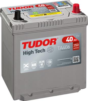 Tudor TA406 - Стартерная аккумуляторная батарея, АКБ autodif.ru
