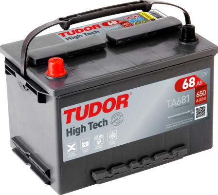 Tudor TA681 - Стартерная аккумуляторная батарея, АКБ autodif.ru