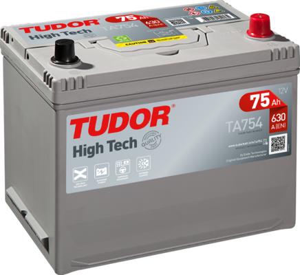 Tudor TA754 - Стартерная аккумуляторная батарея, АКБ autodif.ru