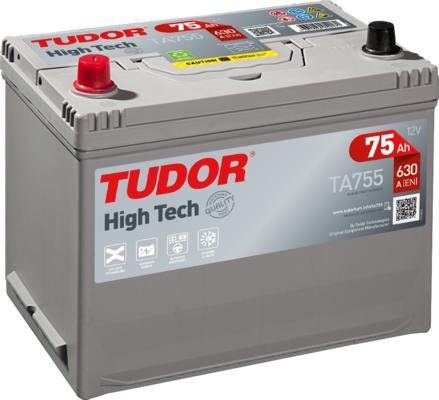 Tudor TA755 - Стартерная аккумуляторная батарея, АКБ autodif.ru