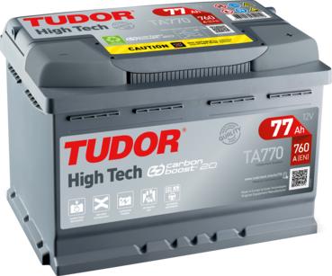Tudor TA770 - Стартерная аккумуляторная батарея, АКБ autodif.ru