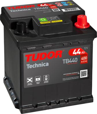 Tudor TB440 - Стартерная аккумуляторная батарея, АКБ autodif.ru