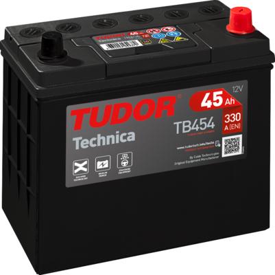 Tudor TB454 - Стартерная аккумуляторная батарея, АКБ autodif.ru
