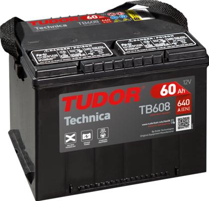 Tudor TB558 - Стартерная аккумуляторная батарея, АКБ autodif.ru