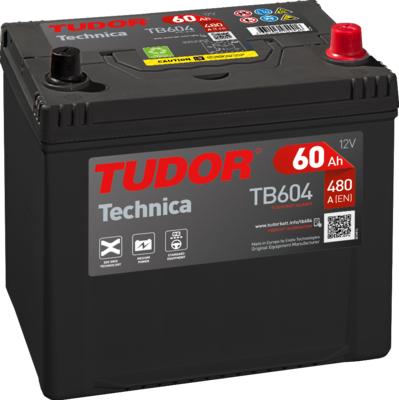 Tudor TB604 - Стартерная аккумуляторная батарея, АКБ autodif.ru