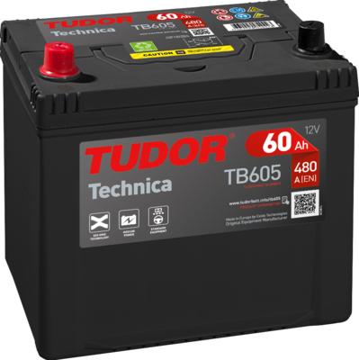 Tudor TB605 - Стартерная аккумуляторная батарея, АКБ autodif.ru