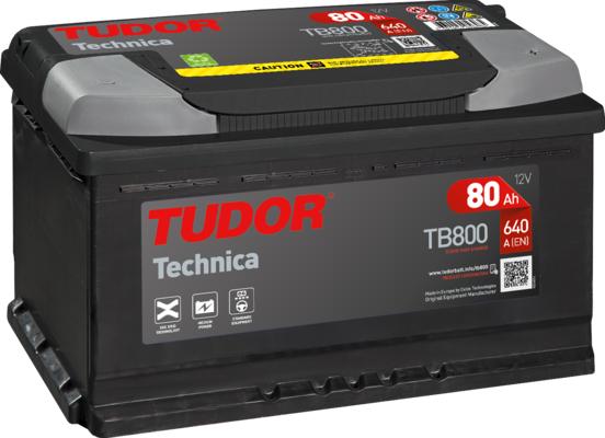 Tudor TB800 - Стартерная аккумуляторная батарея, АКБ autodif.ru
