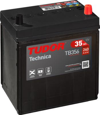 Tudor TB356 - Стартерная аккумуляторная батарея, АКБ autodif.ru