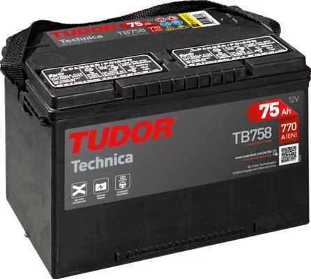 Tudor TB708 - Стартерная аккумуляторная батарея, АКБ autodif.ru
