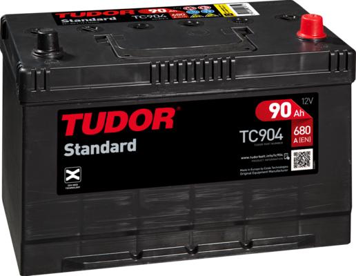 Tudor TC904 - Стартерная аккумуляторная батарея, АКБ autodif.ru