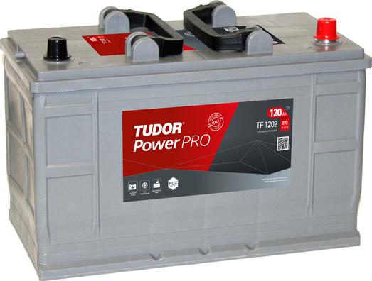 Tudor TF1202 - Стартерная аккумуляторная батарея, АКБ autodif.ru
