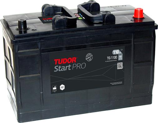 Tudor TG1100 - Стартерная аккумуляторная батарея, АКБ autodif.ru