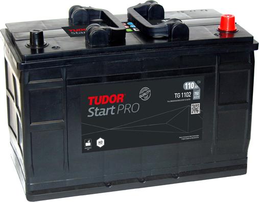 Tudor TG1102 - Стартерная аккумуляторная батарея, АКБ autodif.ru